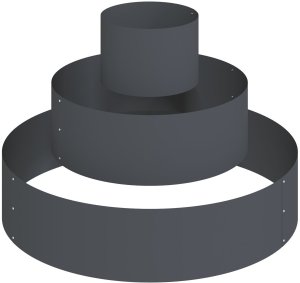 vidaXL Donica metalowa Stal/antracyt Stal Duża Trwała 2