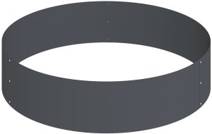 vidaXL Donica metalowa Stal/antracyt Stal Duża Trwała 5