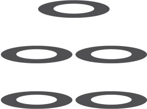 vidaXL Donice plastikowe Czarny Plastik Duży Trwały Donica plastikowa 2