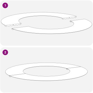 vidaXL Donice plastikowe Czarny Plastik Duży Trwały Donica plastikowa 7