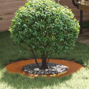 vidaXL Donica Corten Stal corten Średnia Wstawki dekoracyjne 1