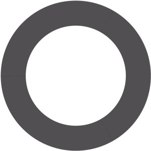 vidaXL Donica plastikowa Czarna Plastik Duża Wstawki dekoracyjne 5