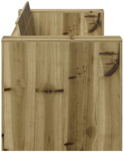 vidaXL Sofa ogrodowa  dwuosobowa 134x60x62 cm Impregnowane drewno sosnowe 4