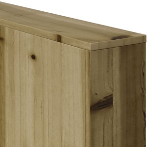 vidaXL Sofa ogrodowa  dwuosobowa 134x60x62 cm Impregnowane drewno sosnowe 7