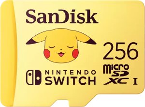 SanDisk Pokemon Pikachu microSDXC Memory Card, 256 GB 1