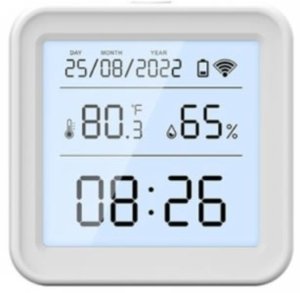 Tuya TH-08 wireless temperature and humidity meter with LCD display, WiFi 2