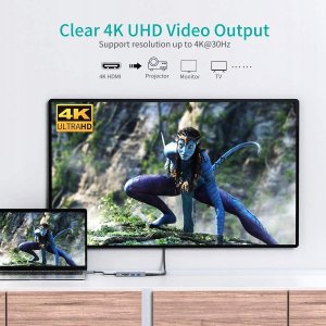 Satechi USB-C Hub - Starry Grey, 3 Ports, Card Readers 7