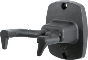 K&M 16240B wall stand for guitar 1