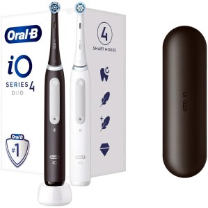 Szczoteczka Oral-B iO Series 4 Duo 2 szt. Matt Black/Quite White 1