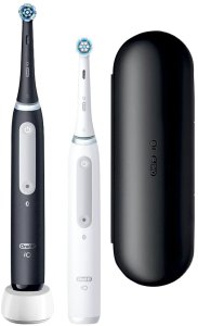 Szczoteczka Oral-B iO Series 4 Duo 2 szt. Matt Black/Quite White 2