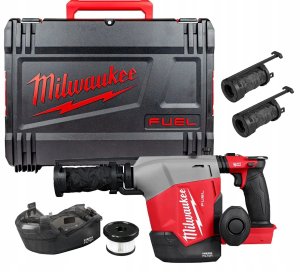 MILWAUKEE.M18FHAFOH16-0 BATTERY HAMMER WITH BUILT-IN SUCTION DDE-0 2.3J CASE 1