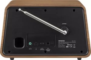 Sangean WR-201D table radio, Bluetooth, vintage walnut wood 4