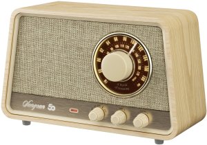 Sangean WR-101 table radio, Bluetooth, light oak 1