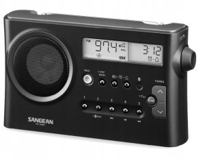 Sangean PR-D4BT AM/FM table radio, Bluetooth, dark grey 1