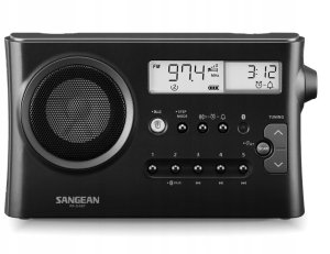 Sangean PR-D4BT AM/FM table radio, Bluetooth, dark grey 2