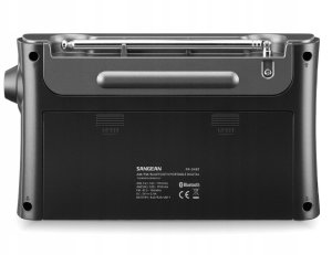 Sangean PR-D4BT AM/FM table radio, Bluetooth, dark grey 4