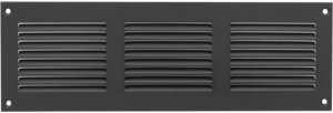 Europlast Metal ventilation grille MR3010A, 300 x 100 mm, anthracite color. 2