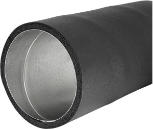 Insulated galvanized sheet metal duct IF09-SD125-1, DN125, 1 m 1
