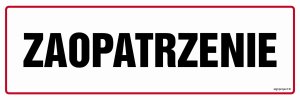 Zaopatrzenie - Tabliczka Pcv Informacyjna 300 X 100  Płyta Z Przylepcami Libres Polska Sp Sgp-Nc004_300X100_Pn 5904937401969 1