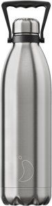 Chilly's thermos drinking bottle, stainless steel, 1.8 L 1