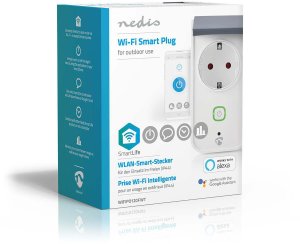 Nedis SmartLife WIFIPO120FWT smart socket, 16 A, 3680 W, IP44 8