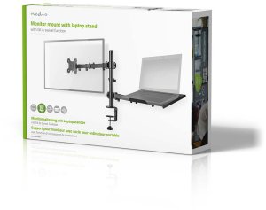 Nedis Duo monitor arm at laptop level 7