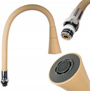 INVENA HULA sink faucet spout, beige 2