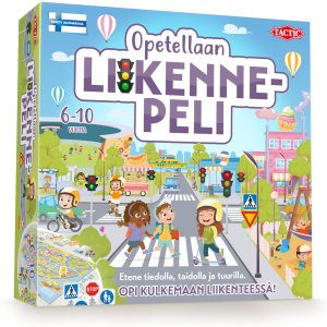 Let's Learn Traffic Game board game 1