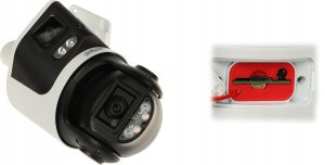 KAMERA IP OBROTOWA ZEWNĘTRZNA SDT3E410-8P-MB-A-PV1 PANORAMICZNA TiOC WizSense Smart Dual Light - 3.7&nbsp;Mpx, 8&nbsp;Mpx 4&nbsp;... 40&nbsp;mm, 2 X 2.8&nbsp;mm DAHUA 2