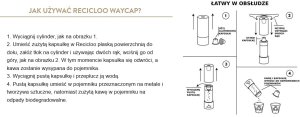 Italian Coffee WAYCAP Narzędzie do recyklingu kapsułek kawowych Biały 3