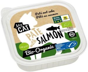 My Cat Bio Organic Karma dla dorosłych kotów o smaku łososia 100g 1