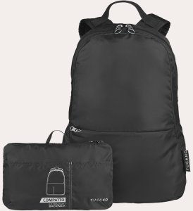 Tucano Compatto Eco XL foldable backpack, black 1
