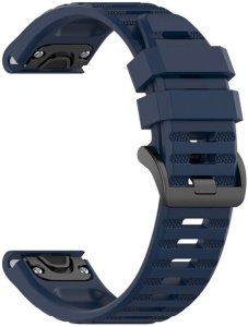 Fixed QuickFit silicone strap, 22 mm, blue 2