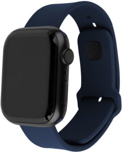 Fixed Fixed silicone smartwatch strap, Apple Watch 42 / 44 / 45 mm, blue 2