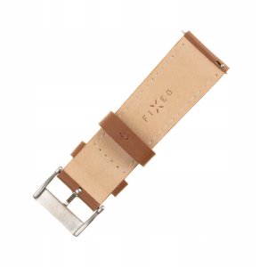Fixed Fixed smartwatch leather strap, 22 mm, brown 4