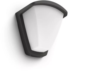 Philips Kiskadee wall lamp anthracite grey, E27 1
