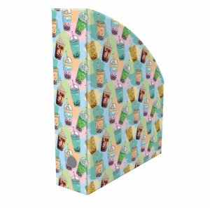 Pojemnik organizer na dokumenty PVC A4 7cm Bubble tea BIURFOL 1