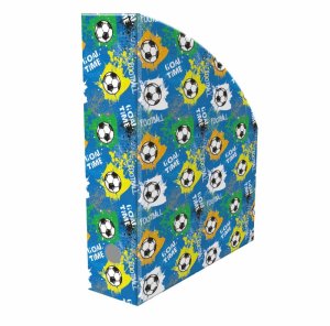 Pojemnik organizer na dokumenty PVC A4 7cm piłki Football BIURFOL 1