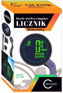 K455G LICZNIK ROWEROWY BEZPRZEWODOWY      WYSIĘGNIK 9