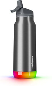 HidrateSpark PRO Straw smart drink bottle, 0.95 L, silver 1
