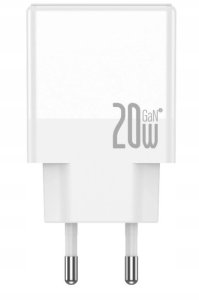 JELLICO ładowarka sieciowa EU57 PD 20W 1xUSB-C + 1xUSB QC3.0 Biały 1
