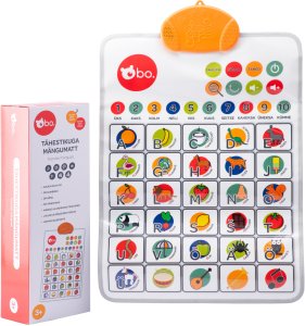 bo. Educational toy - Alphabet playmat (Estonian lang.) 1