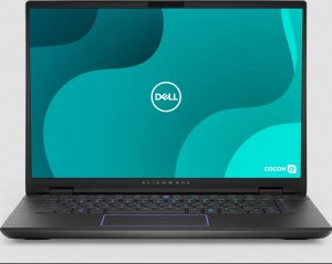 Laptop Dell Alienware m16 R2 GAMING - Intel Ultra 7 155H | 16GB | SSD 1TB | 16" (2560x1600) 3ms 240Hz | GeForce RTX 4060 8192MB | Windows 11 | Podświetlana klawiatura | DARK METALLIC MOON 1