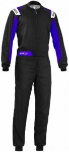 Kombinezon Wyścigowy Sparco Rookie Czarny/Niebieski - XXL 1