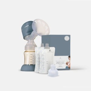 Lola&Lykke breast pump set, pump + adapter + 30 milk bags 2