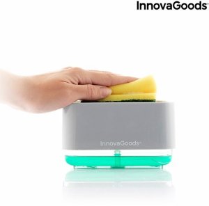 Dozownik do Płynu do naczyń do Zlewozmywaka 2 w 1 Pushoap InnovaGoods 4