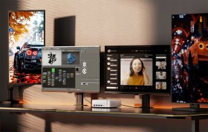 Komputer GEEKOM Mini PC A8 Max Ryzen 7 8745HS 32GB RAM 1TB + Win11 Pro 10