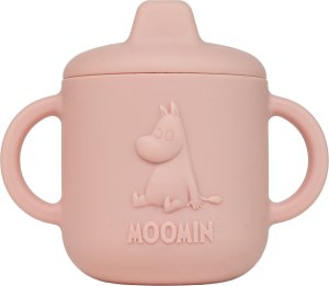 Moomin Silicone sippy cup, rosehip pink 1