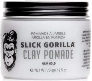 Slick Gorilla Clay Pomade – 2,5 uncji dla mocnego utrwalenia i naturalnego wykończenia 1