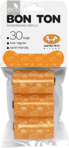 Torby higieniczne United Pets Bon Ton Regular Pies Pomarańczowy (3 x 10 uds) 1